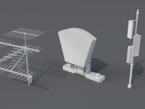 antennas - 21 pieces - part -3 Modelo 3D
