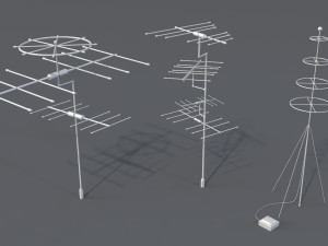 antennas - 21 pieces - part -3 Modelo 3D