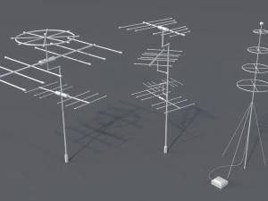antennas - 21 pieces - part -3 3D Model