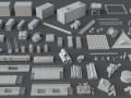 construction pack- 66 pieces 3D Модель