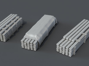 construction pack- 66 pieces 3D मॉडल