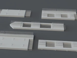 construction pack- 66 pieces 3D Model