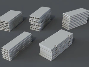 construction pack- 66 pieces 3D Model