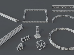 construction pack- 66 pieces 3D मॉडल