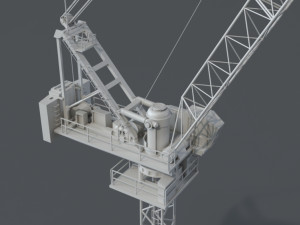 cranes - 10 pieces 3D 模型