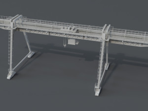 cranes - 10 pieces 3D 模型