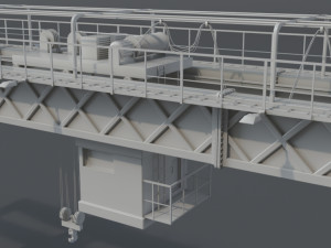 cranes - 10 pieces 3D 模型