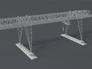 cranes - 10 pieces 3D 模型