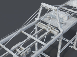cranes - 11 pieces 3D Model