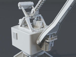 cranes - 11 pieces 3D Model