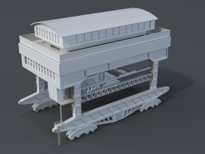 cranes - 11 pieces 3D Model