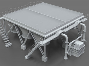 industrial tanks - part - 1 - 20 pieces 3D Model