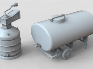 industrial tanks - part-2 - 25 pieces Modelo 3D