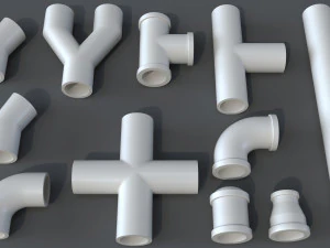 pipes - 80 pieces 3D Model