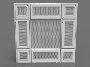 sci-fi panels - 20 pieces - collection - 1 3D Модель