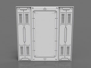 sci-fi panels - 20 pieces - collection - 1 3D Model