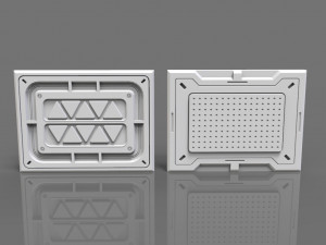 sci-fi panels - 20 pieces - collection - 1 3D Модель