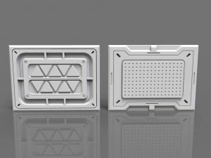 sci-fi panels - 20 pieces - collection - 1 3D Model
