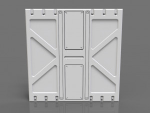 sci-fi panels - 20 pieces - collection - 1 3D Модель