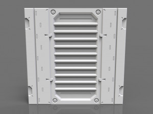 sci-fi panels - 20 pieces - collection - 1 3D Модель