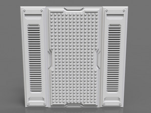 sci-fi panels - 20 pieces - collection - 1 3D Модель