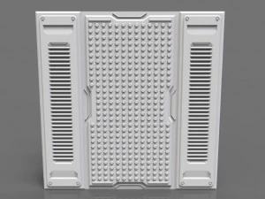 sci-fi panels - 20 pieces - collection - 1 3D Model