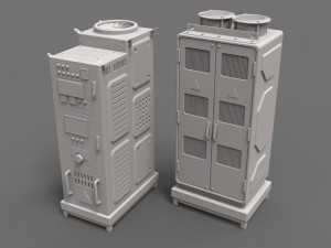 factory units 1 - 20 pieces Modelo 3D