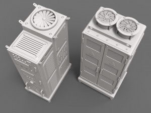 factory units 1 - 20 pieces Modelo 3D