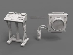 factory units 1 - 20 pieces 3D Model