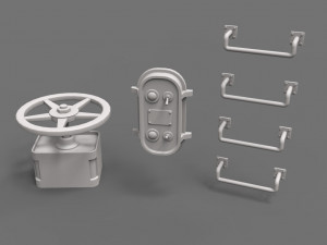 factory units 1 - 20 pieces Modelo 3D
