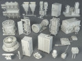 factory units 2 - 20 pieces 3D Модель