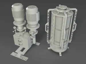factory units 2 - 20 pieces 3D Model