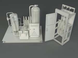 factory units 2 - 20 pieces 3D 模型