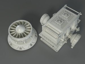 factory units 2 - 20 pieces 3D 模型