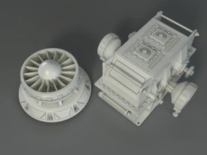 factory units 2 - 20 pieces 3D Model