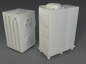 factory units 2 - 20 pieces 3D Model