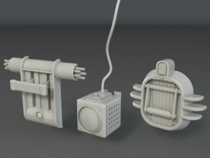 factory units 2 - 20 pieces 3D 模型