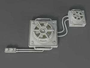 factory units 2 - 20 pieces 3D Model