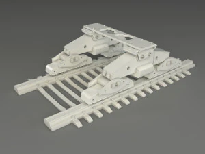 factory units 3 - 20 pieces 3D Model