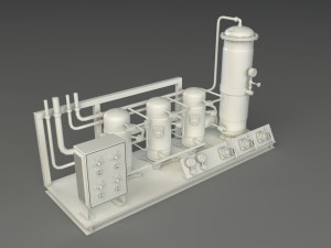 factory units 3 - 20 pieces 3D Model
