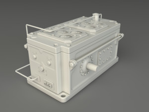factory units 3 - 20 pieces 3D Model
