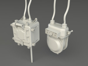 factory units 3 - 20 pieces 3D Model