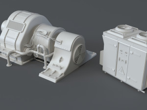 factory units 4 - 20 pieces 3D 모델