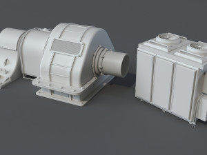 factory units 4 - 20 pieces 3D 모델