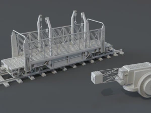 factory units 4 - 20 pieces 3D Model