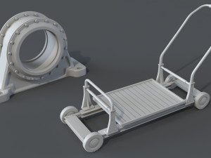 factory units 4 - 20 pieces 3D 모델