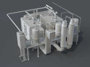 factory units 5 - 20 pieces Modelo 3D
