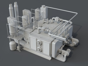 factory units 5 - 20 pieces Modelo 3D