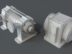 factory units 5 - 20 pieces 3D Model