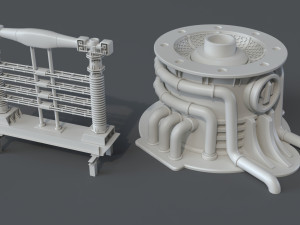 factory units 5 - 20 pieces Modelo 3D